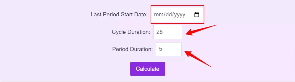 Period Calculator Predict Your Next Period & Fertile Window